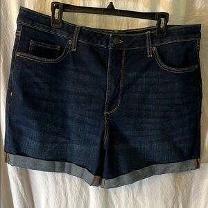 Sonoma Dark Blue Denim Shorts never worn